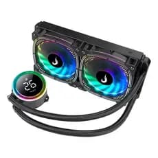 Water Cooler Rise Mode Aura Ice Black 240mm ARGB RGB Intel AMD