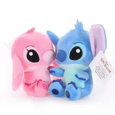 20cm Boneco de Pelúcia Stitch Lilo Boneco Kawaii para Crinaças Pelucia Bebe Presente