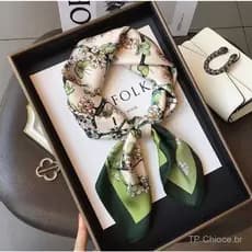 Novo Lenço De Moda Cachecol 70CM (27,55 Polegadas) Cabelo Impresso Feminino Quadrado De Seda