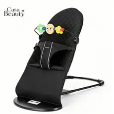 Cadeira de Descanso e Balanço Para Bebê P/ Dormir e Brinquedos Interativos CASA BEAUTY