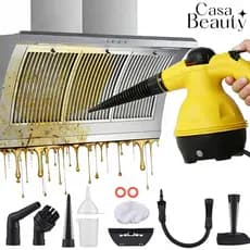 Limpador a Vapor Portátil 110V com Acessórios Limpeza Rápida Sem Químicos CASA BEAUTY
