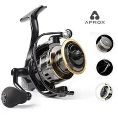Molinete de Pesca  Metal EVA HD1000-7000 com Arraste 10kg para Água Salgada e Mar alta qualidade