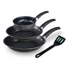 Conjunto De Frigideira 3 Peças Antiaderente Teflon Global