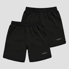 Kit 2 Bermudas Basic Masculinas Dry Academia Alpha