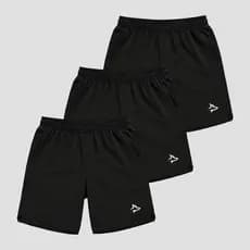 Kit 3 Bermudas Dry Lobo Academia Esporte Alpha