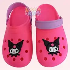 SANDÁLIA BABUCHE KUROMI FEMININO INFANTIL MODINHA LANÇAMENTO MOMENTO