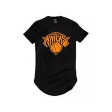 Camiseta Longline New York Knickss Carmelo Anthony Basquete