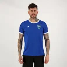 Camisa Placar Brasil Brasão Azul