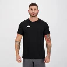 Camisa Kappa Sport Preta