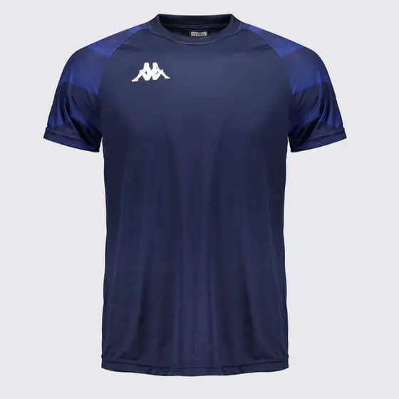 Camiseta Kappa Raglany Marinho