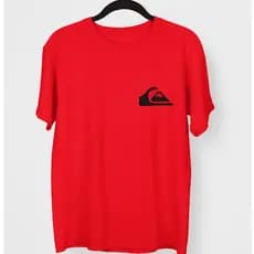 Camiseta Quiksilver StreetWear Surfing Camisa Malha Fria Logo Pequena Unissex