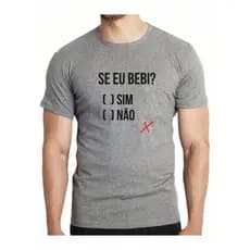 Camisa Camiseta Cerveja Frases Engraçadas Divertidas Algodão