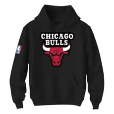 Moletom Canguru Chicago Bulls Blusa de Frio Time Basquete Oferta de Inverno Várias Cores