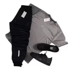 KIT JOGGER CALÇA + CAMISETA REFLETIVO PROMOÇÃO OUTONO INVERNO OUTONO