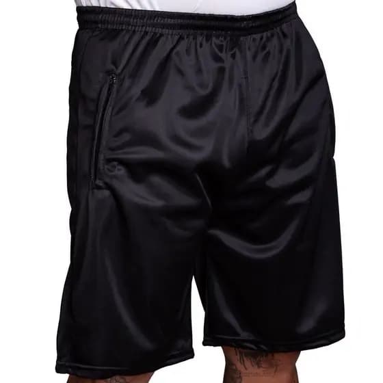 Kit 2 Shorts Bermuda Dry Fit Esportiva Treino Com Ziper no Bolso (DRY-FIT)
