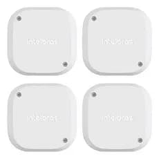 Kit 4 Caixas Organizadora de Plugs e Passagem de Cabo Para CFTV VBOX 1100 Intelbras
