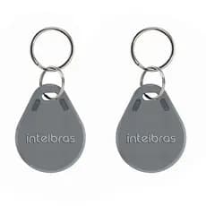 kit 02 Chaveiros de acesso por proximidade RFID TH 1000 MF Tag 13,56 MHz Intelbras