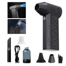 Soprador e  Aspirador 2 Em 1 Turbo Ventilador Super Potente e Compacto Usb