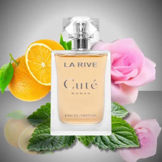 Perfume La Rive Cute Cuté Feminino 100ml Floral Frutado De Mulher Para Noite Dia