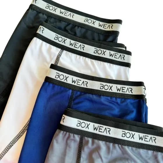 Kit 9 Cuecas Boxer Masculina Microfibra Cueca Box Sem Costura Adulto Envio Imediato