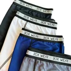 Kit 9 Cuecas Boxer Masculina Microfibra Cueca Box Sem Costura Adulto Envio Imediato