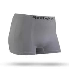 Cueca Box Boxer Microfibra Lisa Reebok Sem Costura Qualidade Premium