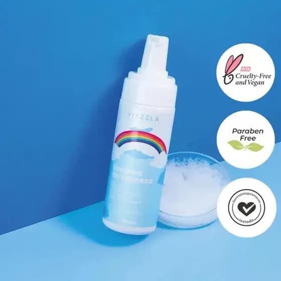 Nuvem de limpeza Facial Clean Sense Skin Vizzela Limpeza Suave
