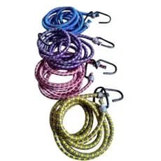 Corda Elástica Para Amarração Multiuso 1,5m  Kit Com DUAS, CINCO ou DEZ Cordas (CORES DIVERSAS)