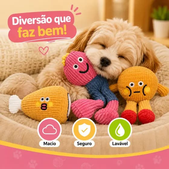 Brinquedo Pet Para Gato Cachorro Catnip Mordedor Com Som Anti Tédio Interativo