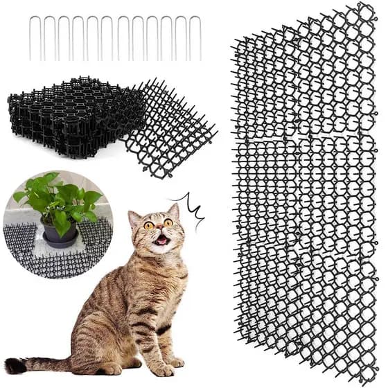 Tapete Repelente Para Gatos Com Pontas Seguras Proteção De Sofá Jardim E Áreas Contra Xixi