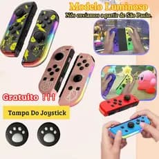 Gamepad Compatível Com Nintendo Switch Oled Suporte De Console Controlador Bluetooth Para Esquerda E Direita Joystick