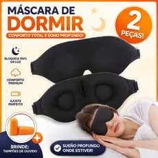 Máscara de olhos para dormir para homens e mulheres, máscara de dormir 3D de pressão ocular zero, venda noturna com desi