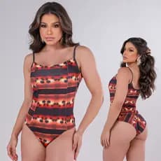 Body Maiô Feminino Alcinha com Bojo | Suplex Premium | Moda Praia