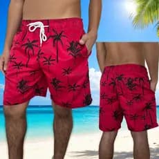 Shots Masculino Tactel Adulto Com 3 Bolsos e Costura Reforçada Ideal Para Praia e Piscina