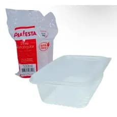 POTE PRAFESTA RETANGULAR 500ML C/24