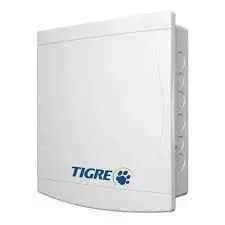 Quadro Distribuição Disjuntor TIGRE 18/24 Disjuntores Sem Barramento Para Embutir