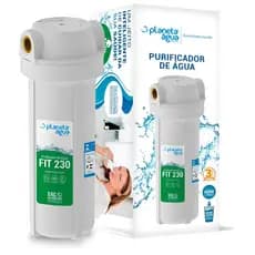 Filtro Purificador Planeta Água FIT 230 Para Instalar Embaixo Da Pia Bebedouro Torneira Rosca 1/2 P