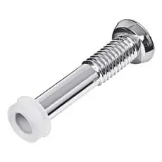 Tubo de Ligação Pra Vaso Cromado Ajustável 20cm Cipla