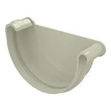 Cabeceira Para Calha Tigre Aquapluv Direita Dn125 Bege