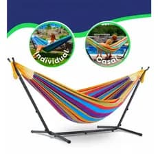 Suporte de Rede Descanso Dormir Prime Topsol - Suporta 250Kg