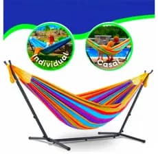 Suporte de Rede Dormir Descanso Prime Topsol - Suporta 250Kg