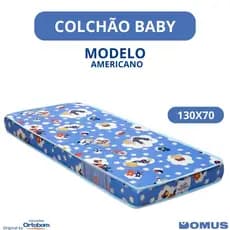 Colchão para Berço 70x130 Ortobom D18 Baby Physical