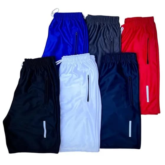 Kit 3 4 ou 6 Bermudas Masculinas Básicas - DryFit - Malha Leve e Confortável - Pronta Entrega 🚚 📦