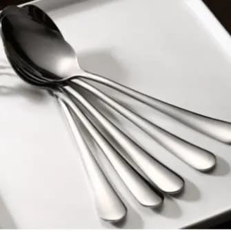 Conjunto com 6 Colheres em Aço Inox Angra 19,5cm – Duráveis, Resistentes e Fáceis de Limpar 🥄✨