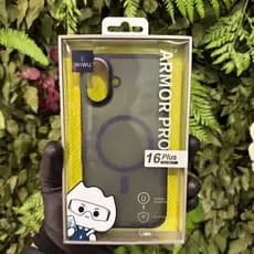 Capa Wiwu Armor Pro Iphone 16 Plus Magsafe Dark Blue