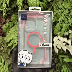 Capa Wiwu Hybrid Ultra Iphone 16 Pro Max Magsafe Rosa