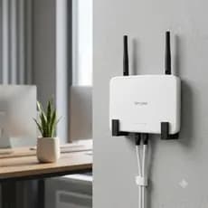 Suporte Roteador Parede Sem Furo Fita Dupla Face Organizador WiFi Universal