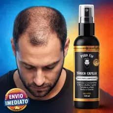 Tônico Capilar 15% Anti Queda Serum de Crescimento Poderoso Barba Cabelo Sobrancelha Bigode Kit i