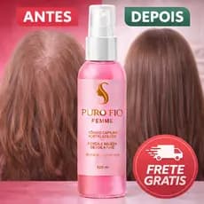 Tônico Capilar Feminino Fortalece Raiz Crescimento Fios Perfuma Tratamento Cabelo e Sobrancelha