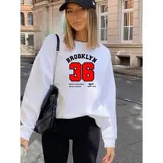 Blusa de Frio Sem Capuz Moletom Brooklyn 36
